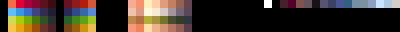 A small fragment of the Wargroove palette.